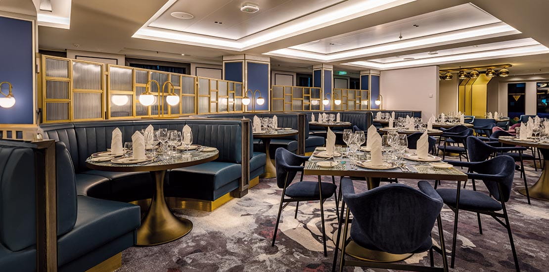 The Supper Club aboard Spirit of Adventure